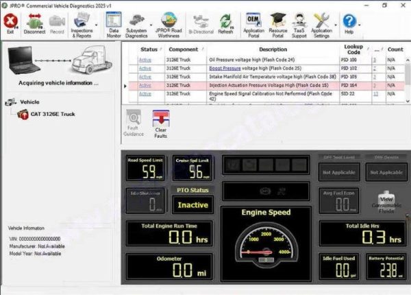 Newest 02.2025 JPRO 2025V1 Commercial Vehicle Diagnostics Software Remote Installation - Image 4