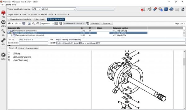 WIS ASRA 07.2021 Workshop Repair Manual For Mercedes - Image 3