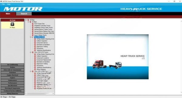 Motor Heavy Truck Service v19 Service information 2019 - Image 3