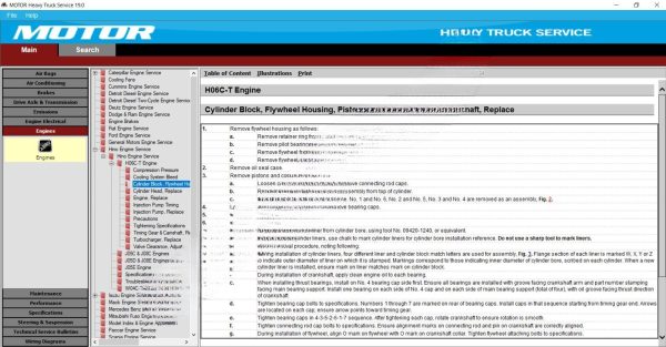 Motor Heavy Truck Service v19 Service information 2019 - Image 5