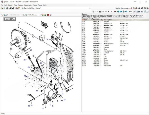 AGCO Fella North America Electrical Parts Books [01.2021] - Image 5