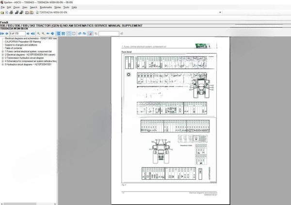 AGCO Fella North America Electrical Parts Books [01.2021] - Image 2