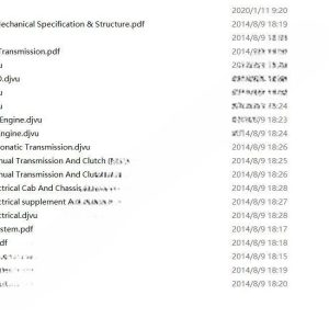 ISUZU Truck Workshop Service Repair Manual PDF Duide
