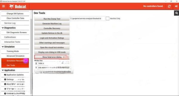 Bobcat Service Analyzer 5.41.0.11 [2025.02] - Image 2