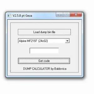 Software 2.5.8 pt geza Radio Dump Calculator for Car