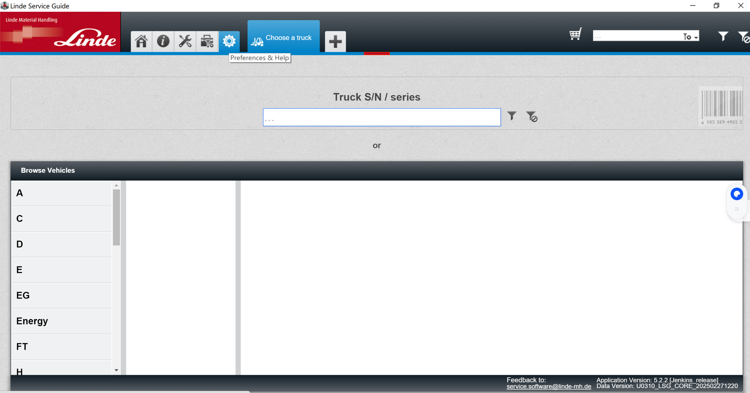 (2025.03) Linde Service Guide LSG V5.2.2 U0310 EPC+Service Information