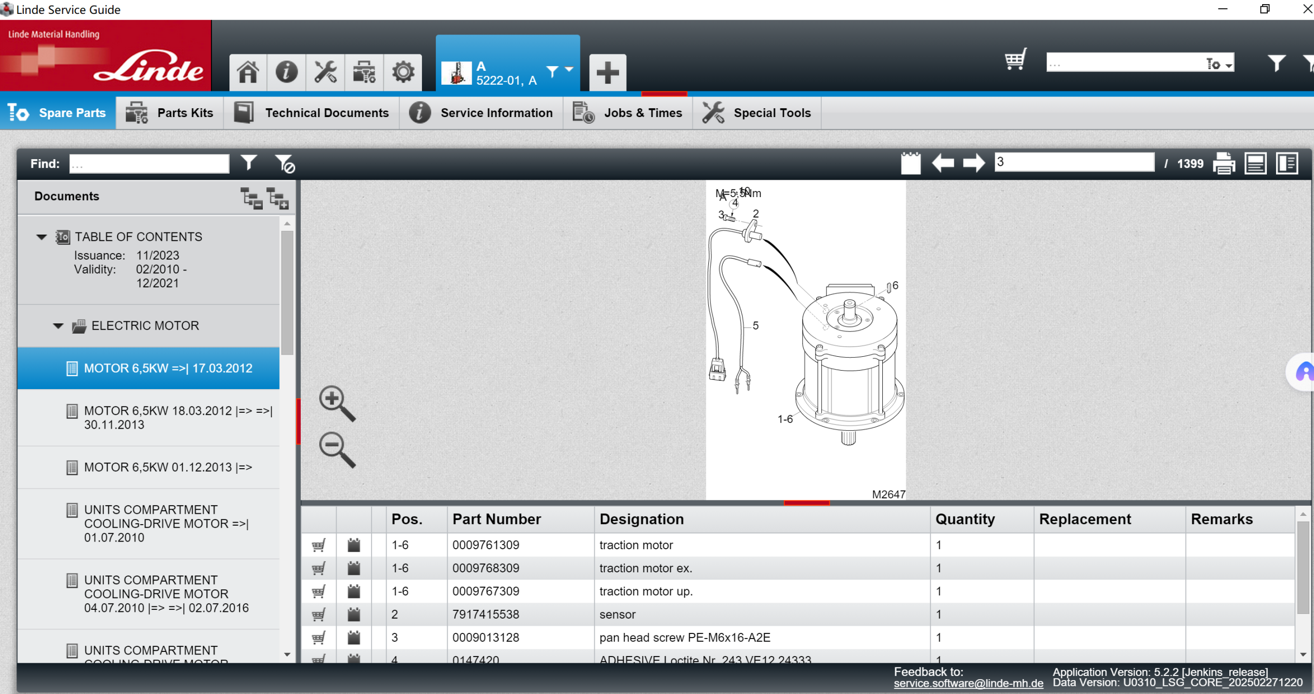 (2025.03) Linde Service Guide LSG V5.2.2 U0310 EPC+Service Information - Image 3