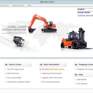 12.2017 Doosan GPES Part Catalog Download & Installation