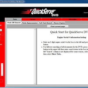 VMware for Cummings QuickServe All Families Engines 2016