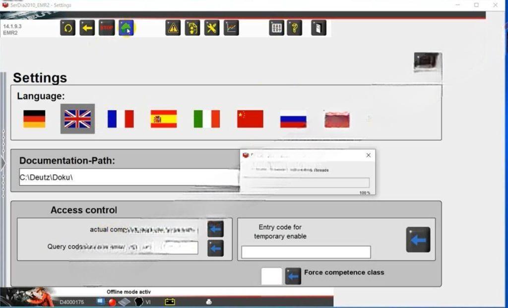 2024 Deutz SerDia 4.0 SerDia2010 14.1.9.3 Highest Level 6 Diagnostic Software - Image 2