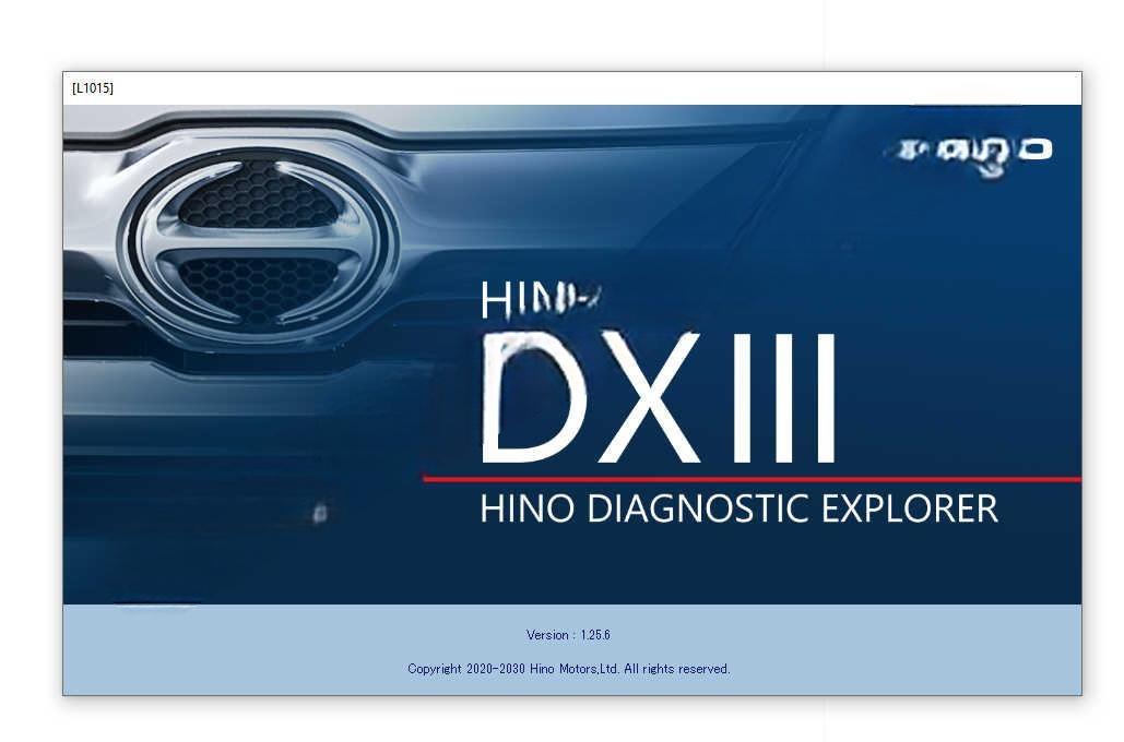 08.2025 HINO DX3 DX III 1.25.6 Truck Diagnostic Dowload & Installation Service
