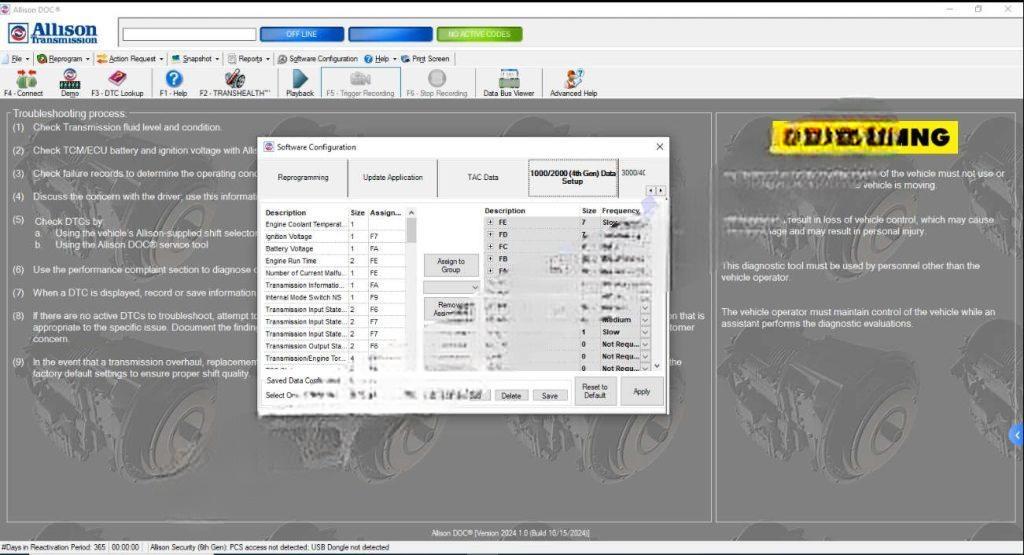 11.2024 Allison DOC GEN5 Diagnostic Software Download and Installation - Image 3