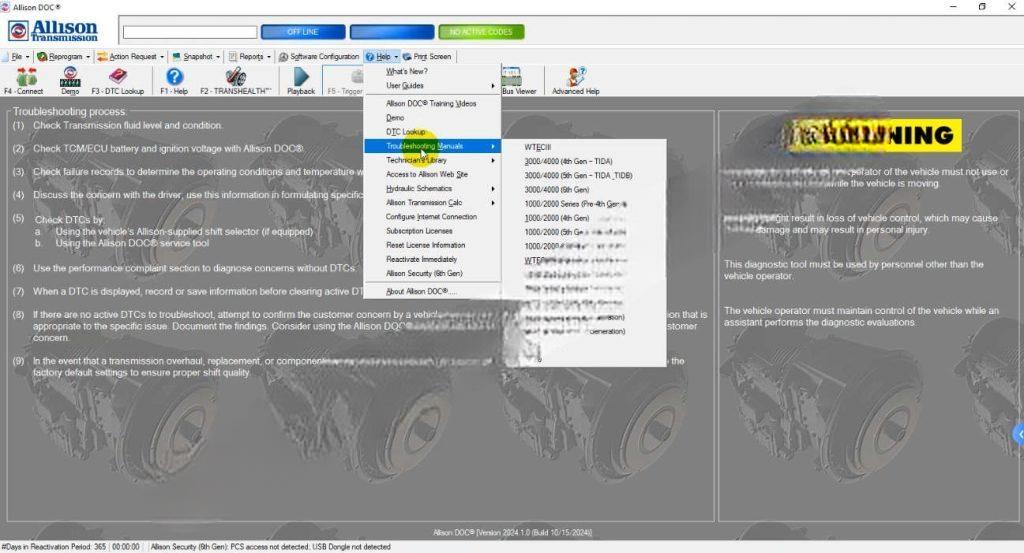 11.2024 Allison DOC GEN5 Diagnostic Software Download and Installation - Image 4