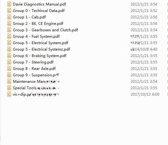 DAF Truck Workshop Service Manual PDF Update 2019 - Image 6