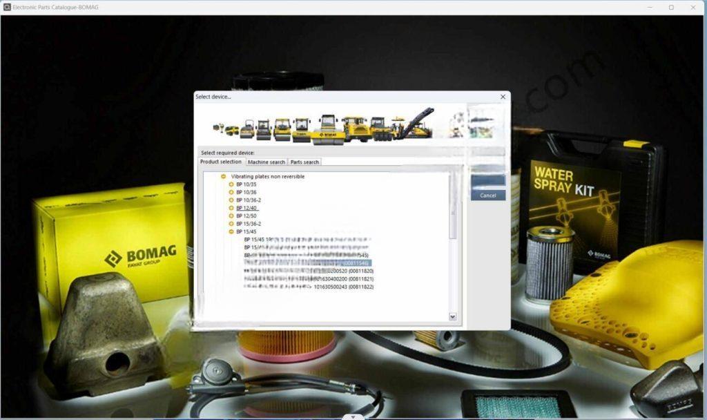 11.2022 BOMAG EPC Parts Catalog Download and Installation Service - Image 3