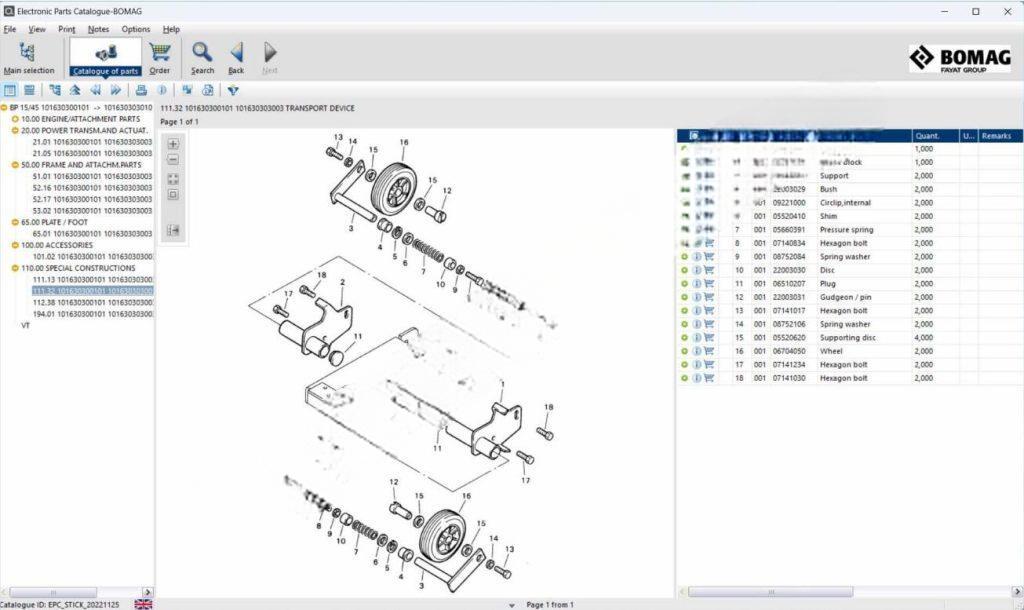 11.2022 BOMAG EPC Parts Catalog Download and Installation Service - Image 2