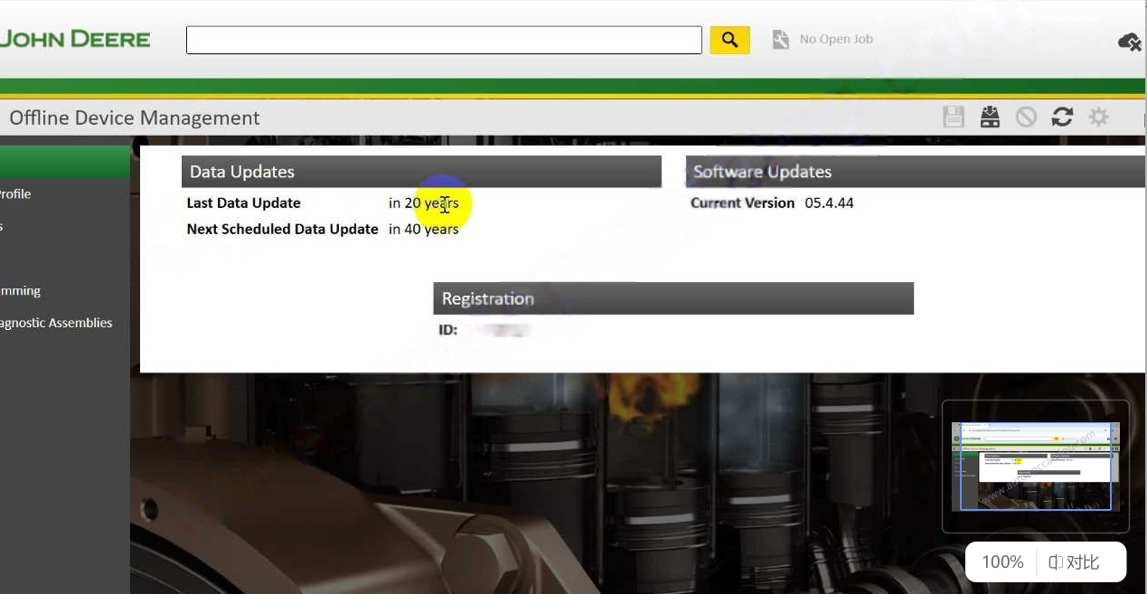 (Latest version) 06.2025 John Deere Service Advisor 5.4.44 AG/CF Diagnostic Software