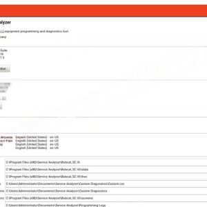 [12.2025] Bobcat Service Analyzer(92.16) Diagnostic Software