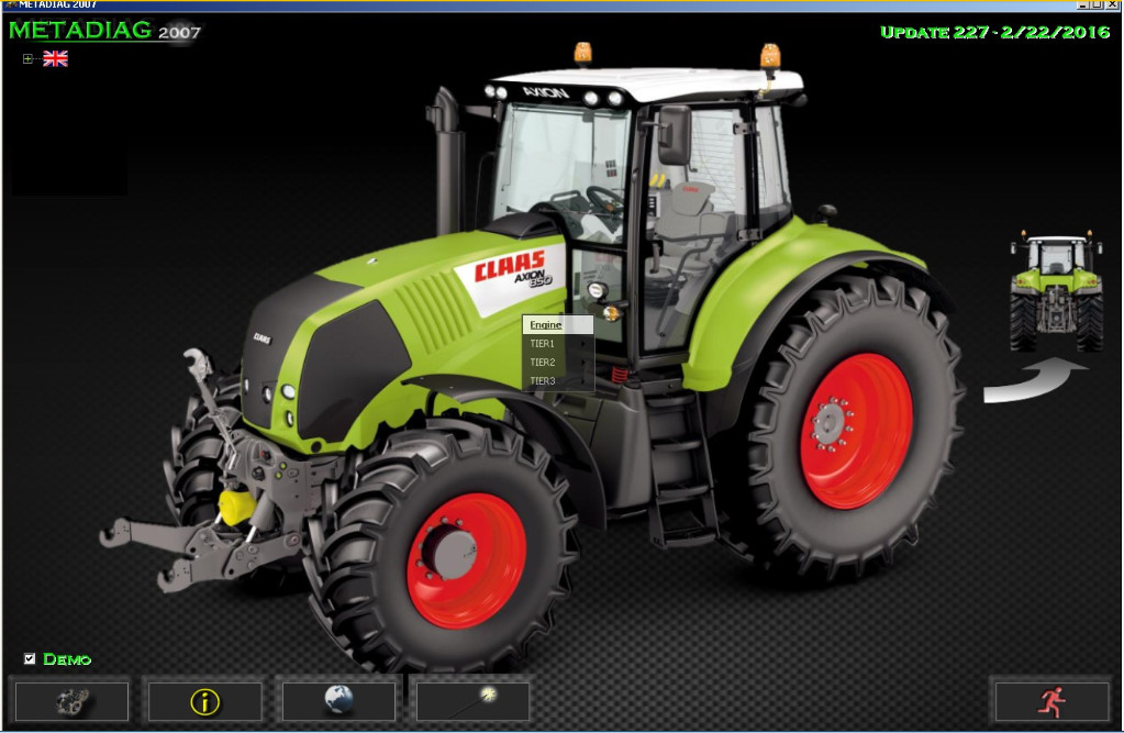 Claas Metadiag 2007 Diagnostic Software Updated 227 02.2016