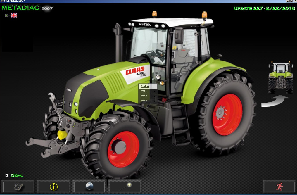 Claas Metadiag 2007 Diagnostic Software Updated 227 02.2016 - Image 4