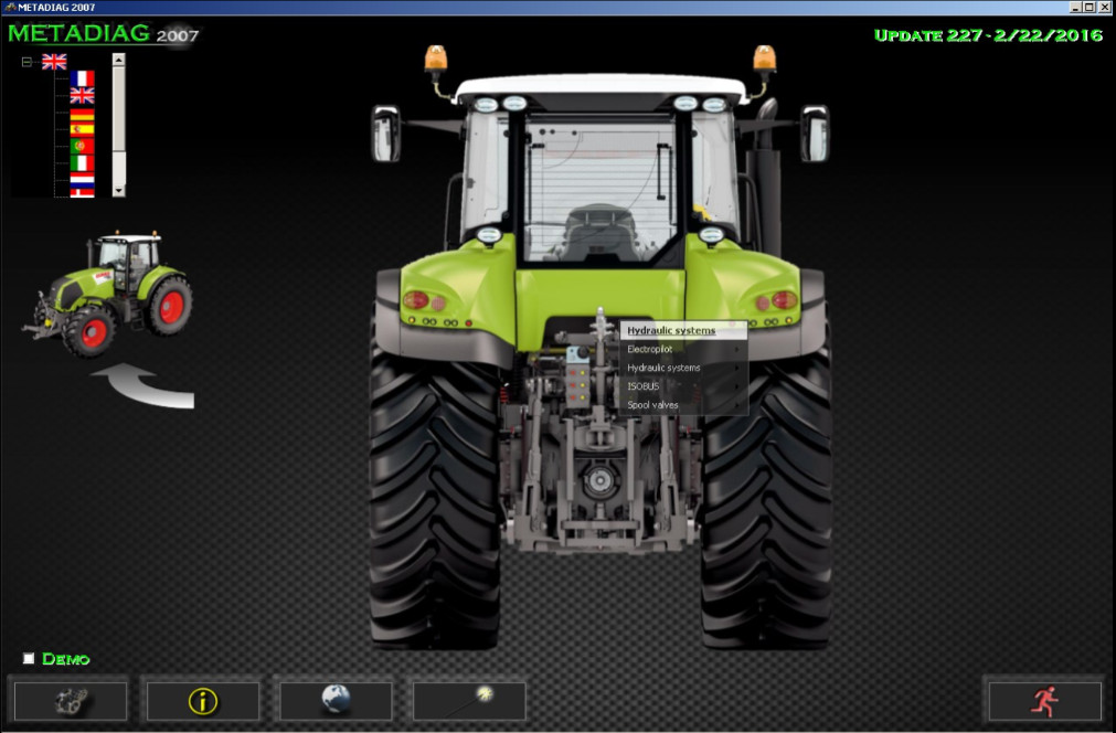 Claas Metadiag 2007 Diagnostic Software Updated 227 02.2016 - Image 2