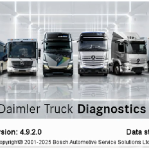 07.2025 Daimler Truck Offline Diagnostic Software for Benz Truck Work With C6